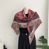 Vintage-Inspired French Square Scarf for Women