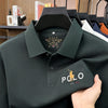 Breathable summer polo shirt with iconic pony embroidery and premium cotton blend