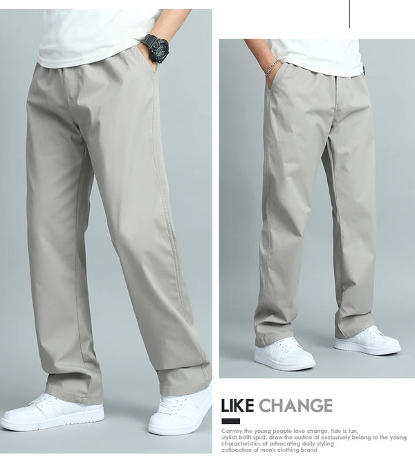 Versatile cotton joggers in relaxed fit for casual daily wear