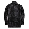 Warm winter coat by Tcyeek featuring a stand collar.