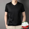 Men's versatile v-neck top in breathable fabric