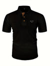 Men's classic polo with short sleeves and stretch comfort