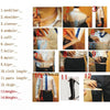 Elegant Men's 3-Piece Wedding Suit Set with notch lapel, slim fit jacket, vest, and trousers for formal events.