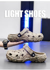 Versatile men's sandals with cushioned insole and slip-resistant outsole