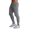 Stylish polyester joggers with spliced panels for workout and casual wear