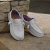 Slip-on loafers for men with cushioned EVA sole and cotton interior