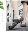 Durable men's sandals with lightweight EVA construction and anti-slip base