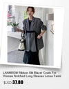 Versatile stand collar coat in cotton-linen blend for casual to dressy occasions
