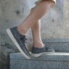 Slip-on shoes for men with breathable design and cushioned support