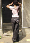 Front view of Sunset Boulevard Jeans emphasizing the relaxed fit.