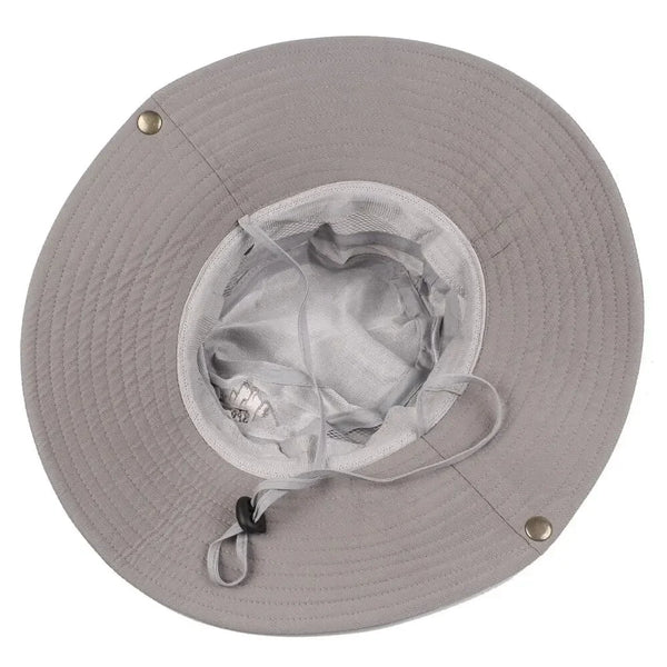 Lightweight Sunlit Serenity hat folded for travel convenience.