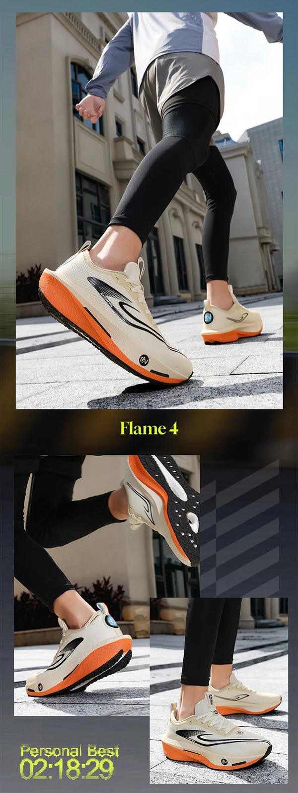Comfortable daily sneakers with breathable construction and stable EVA outsole