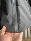 Versatile cotton-polyester jacket with functional hood for rain and wind protection