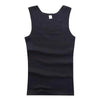 Natural cotton fitness tank top engineered for comfort during intense training sessions