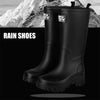 Chic waterproof women's ankle rain boots with non-slip outsole, perfect for rainy days and outdoor events. Stylish and functi