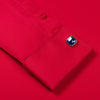Business professional dress shirt with French cuffs and included cufflinks for power dressing