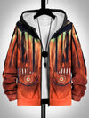 Multicolor plaid patchwork hoodie with hooded design perfect for casual streetwear