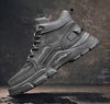 Detail shot of rubber outsole on Winter Vanguard boots for no-slip grip.