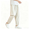 Action shot of men in lightweight joggers showing freedom of movement and comfort