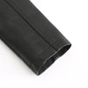 Women's slim fit PU leather motorcycle jacket in black, windproof, durable, perfect for spring and autumn rides.