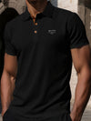 Casual summer polo for men in durable polyester blend
