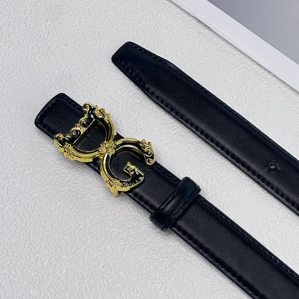 Chic women's PU belt for jeans, stylish accessory for casual and semi-formal wear, crafted from durable high-quality material