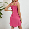 Pullover fishnet dress for easy vacation packing