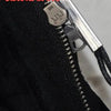HKSH leather jacket for men, designed with a unique fold-glue pressing technique for texture.