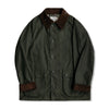Classic Wax Canvas Hunting Jacket in a scenic outdoor location.
