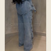 Effortless Ease High-Waist Wide Leg Denim Jeans