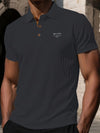 Classic fit polo shirt for men in easy-care knit fabric