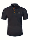 Breathable men's polo shirt ideal for daily casual wear