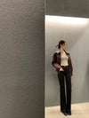 Chic cropped leather jacket for women in premium faux leather, perfect for autumn and winter streetwear fashion.