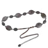 Chic women's decorative metal waist chain belt, stylish retro design, perfect for dresses and jeans, adjustable for versatili