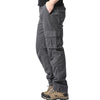 Men's utility pants with tactical pockets and breathable cotton construction