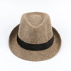 Beige fedora with a stylish brim, ideal for city adventures and outdoor events.