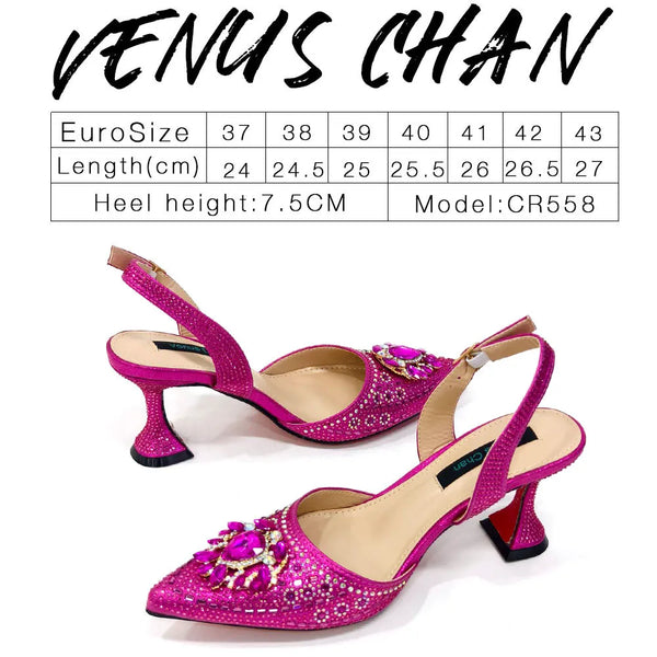 Crystal-detailed party sandals offering style and comfort for evening events