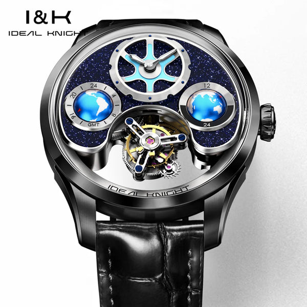 Water-resistant Global Voyager watch, perfect for spontaneous swims.