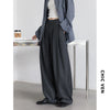 Versatile wide leg pleated pants with drawstring waist perfect for office to evening wear