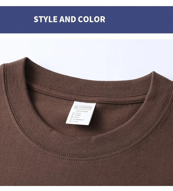 Versatile 100% cotton tee for effortless everyday wear