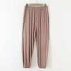 Comfy Modal Women's Pajama Pants in solid color, ankle-length, breathable fabric for lounging and sleep, sizes L-6XL.