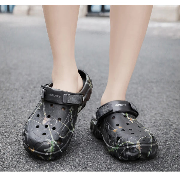 Cushioned men's sandals offering all-day comfort and reliable stability