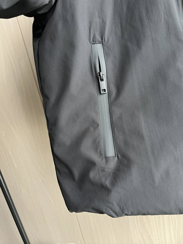 Women's zip-front hooded jacket with durable waterproof outer layer