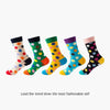 Stylish and fun crew socks, perfect for the modern man's collection.