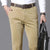 Effortless Elegance Elastic Straight Suit Pants
