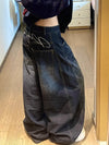 Wide-leg jeans in a soft cotton blend, perfect for casual chic outfits.