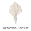 Fashion-forward women's scarf shawl made from premium wool blend.