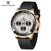 Stylish men's fashion watch with a luminous display.