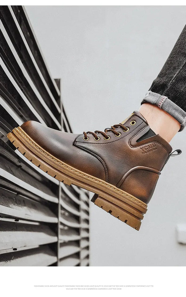 Men's Urban Trailblazer Boots with a focus on comfort and style for everyday wear.