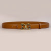 Chic Women's PU Belt for jeans, stylish accessory, durable, adjustable fit, perfect for casual and semi-formal wear.